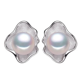 Дамски обеци Natural freshwater pearl, четири цвята