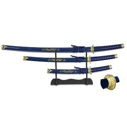 Комплект самурайски мечове катана, уакизаши и танто 31515AZ Toledo Imperial