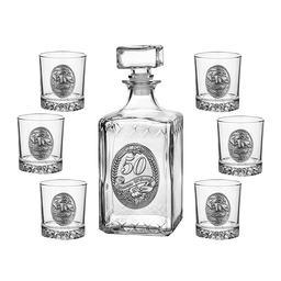 Сет за уиски DG025 - Подарък за Юбилей 50 години