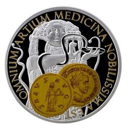Сребърна монета „Хигия - Богинята на здравето и красотата“