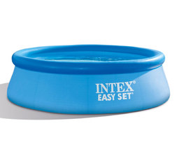 Надуваем басейн Intex Easy Set 244 х 76 см