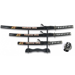 Комплект самурайски мечове катана, уакизаши и танто 32221 Toledo Imperial
