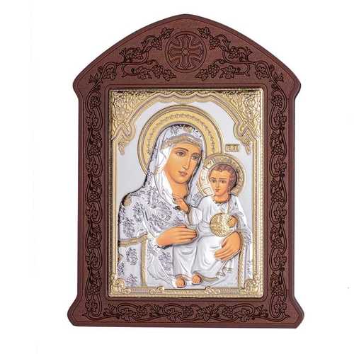 Икона Богородица с младенеца LAR216M, 13 x 17 см