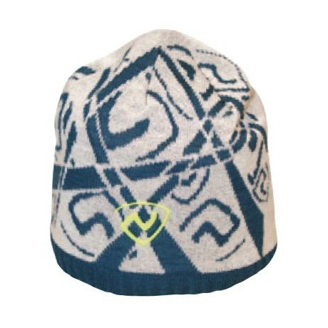 Зимна шапка NORTHLAND Morick бяло/синьо