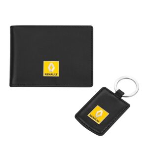 Сет калъф за документи и ключодържател Renault