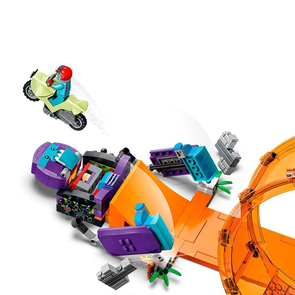 Конструктор LEGO City Каскадьорски лупинг Chimpanzee Smash 60338 - Image 4