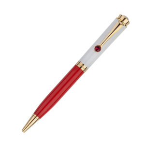 Химикалка Pierre Cardin Crystal Red & White