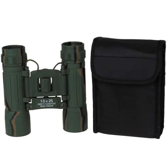 Бинокъл MFH 10X25, Woodland