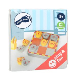 Морски шах Котки и мишки Small Foot, с магнитни дървени фигури