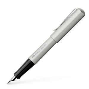 Писалка Faber-Castell Hexo, матово сребриста