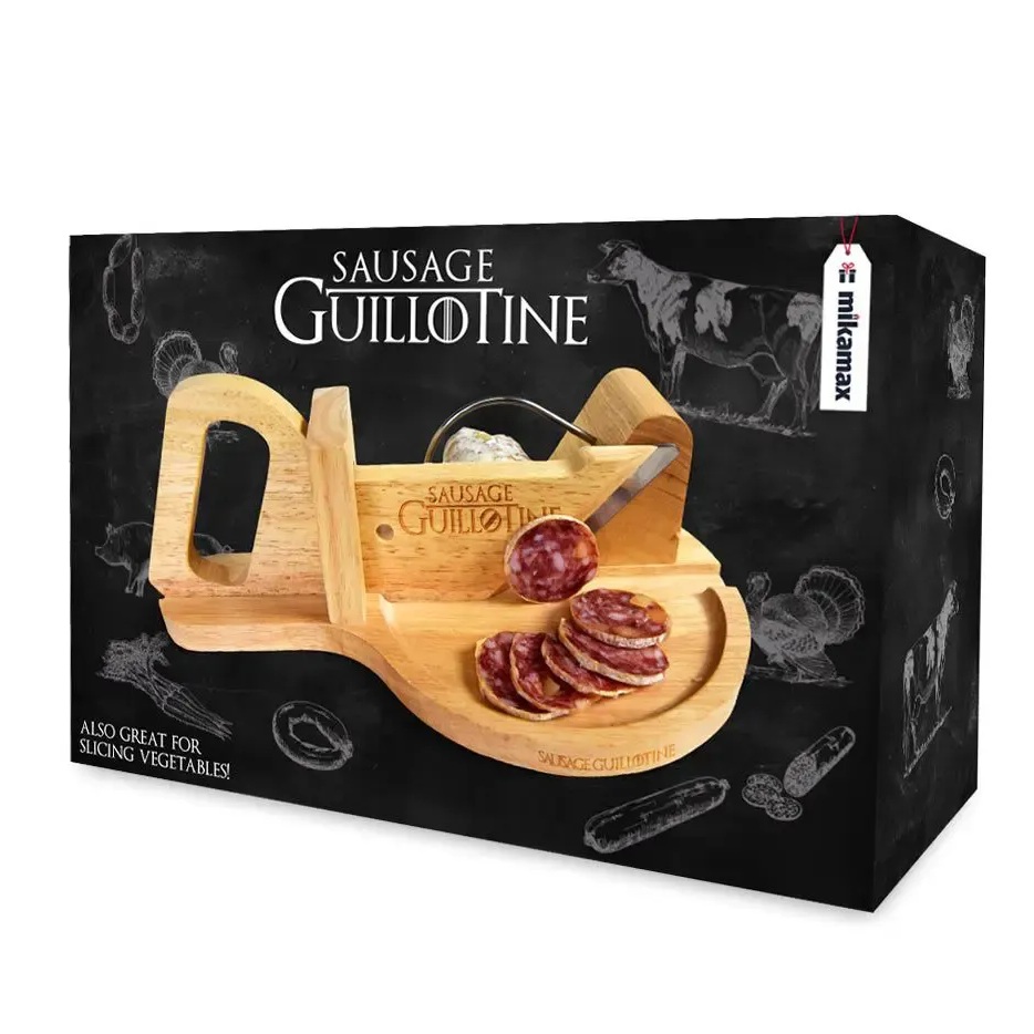 Гилотина за рязане Mikamax Guillotine, дърво и неръждаема стомана - Image 3