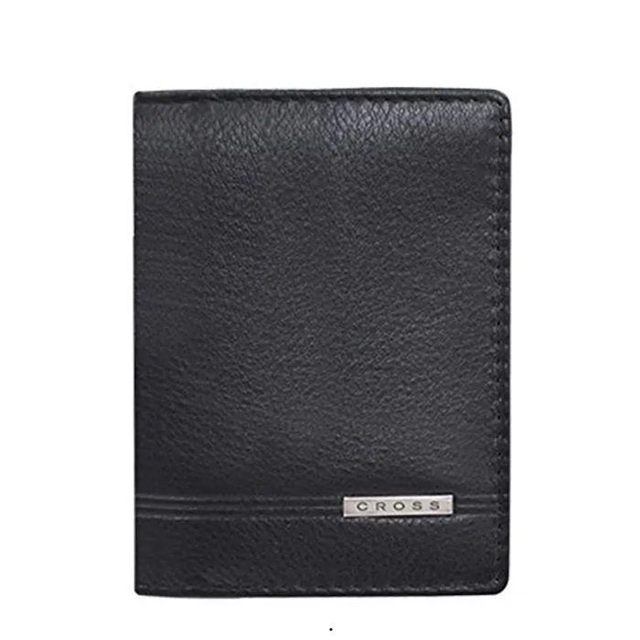 Кожен калъф за карти и визитки Cross Classic Century, черен