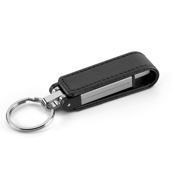 Кожен ключодържател, с USB памет 32 GB