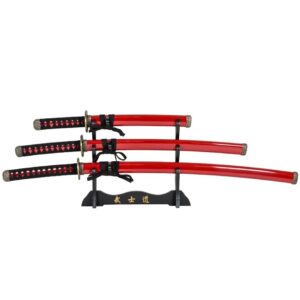 Самурайски мечове Haller Red set - катана, уакизаши и танто