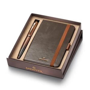 Комплект Sheaffer Coffee Edition, химикалка 100 и тефтер A6