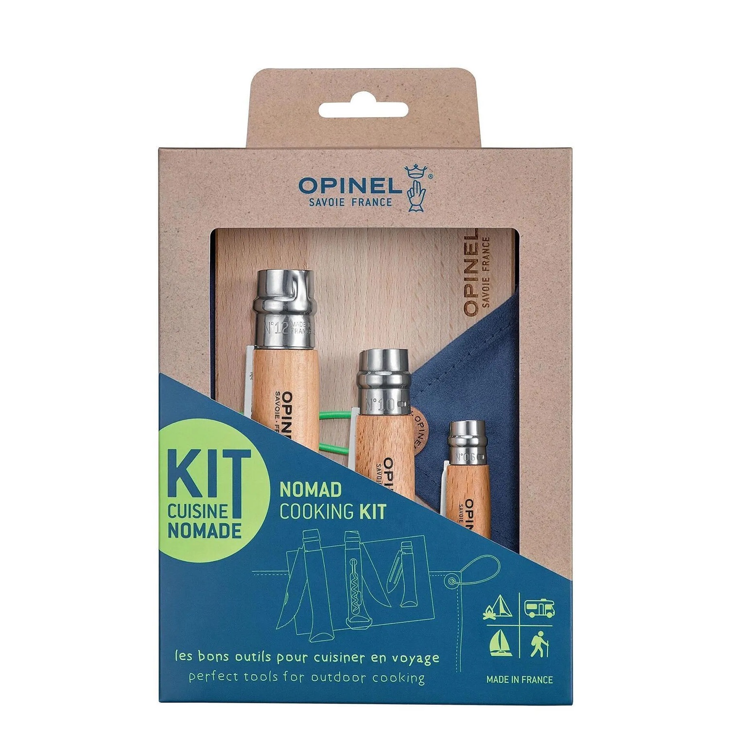 Комплект за къмпинг Opinel Nomad 2023, 5 части - Image 5