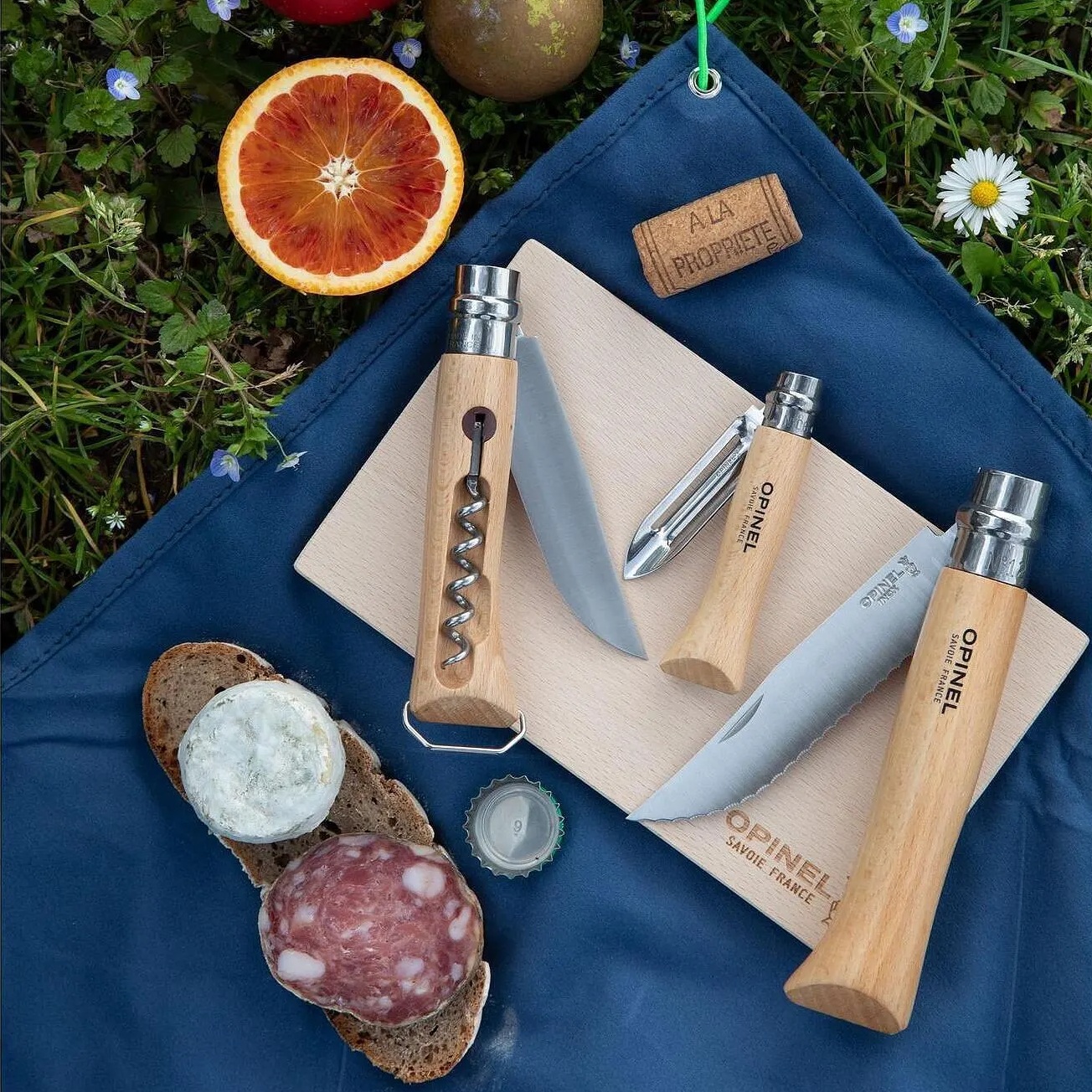 Комплект за къмпинг Opinel Nomad 2023, 5 части - Image 3