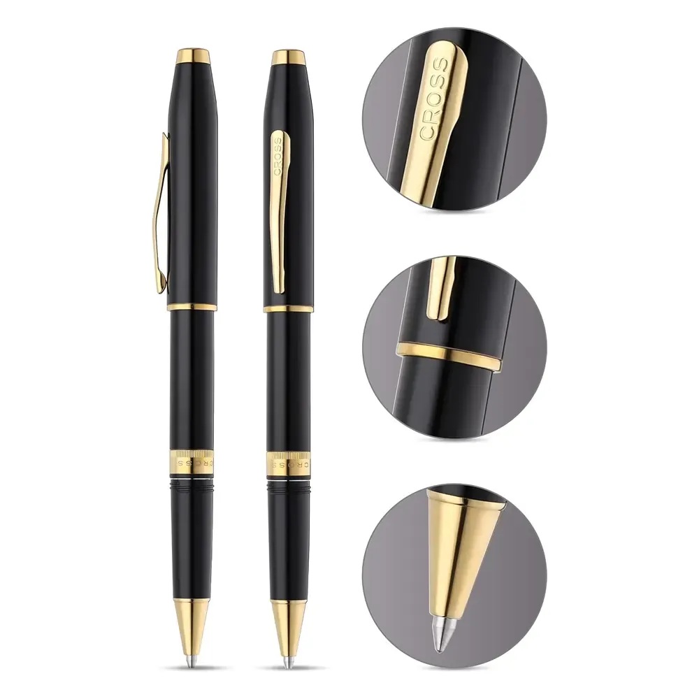 Ролер Cross Foundry Glossy Black, с Gold PVD - Image 3