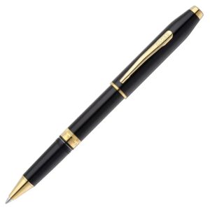 Ролер Cross Foundry Glossy Black, с Gold PVD