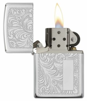 Запалка Zippo® Venetian High Polish Chrome