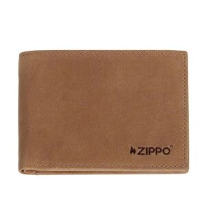 Мъжки портфейл Zippo Vintage Brown, с монетник