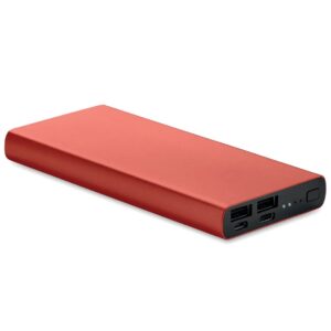 Мобилна външна батерия Elegance metal 10000 mAh, 2 USB изхода