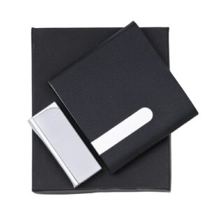 Подаръчен комплект Credo Silver, запалка и табакера