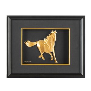 Златна картина Конче Orchids Gold, с 24K златно покритие