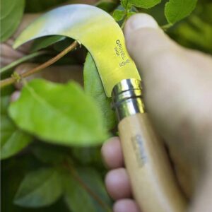 Сгъваем градински нож за кастрене Opinel №10 Inox, острие 10 см