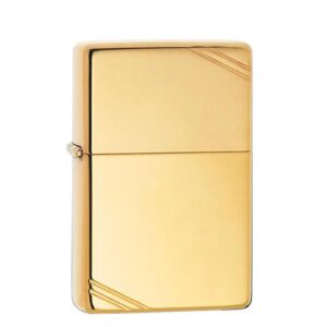 Запалка Zippo 270 Vintage High Polish Brass