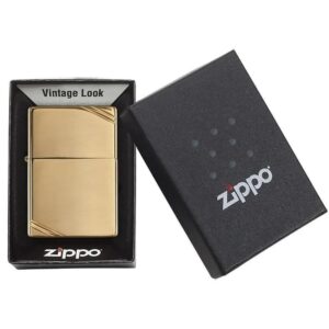 Запалка Zippo 270 Vintage High Polish Brass