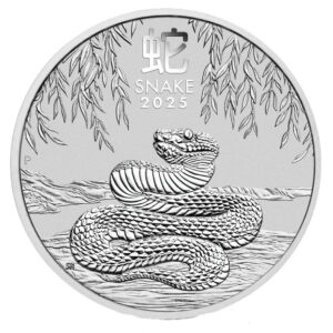 Сребърна монета Година на Змията 2025, 1 Oz