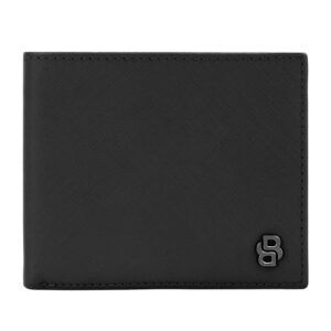 Портфейл Boss Double B Saffiano Black