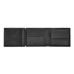 Портфейл Boss Double B Saffiano Black