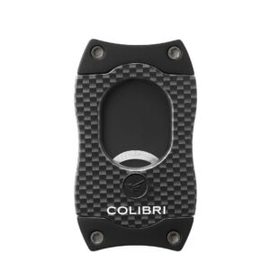 Резачка за пури Colibri S-Cut II Black Carbon Design, 26 мм