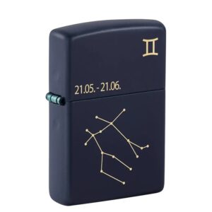 Запалка Zippo Zodiac Gemini Design, зодия Близнаци
