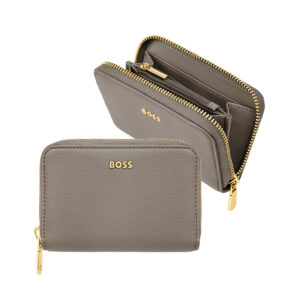 Дамско портмоне BOSS Signature Lady Taupe