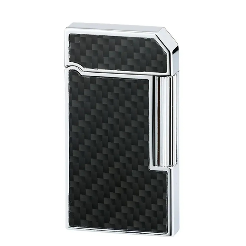 Луксозна запалка Caseti Rome Flint, Chrome & Black