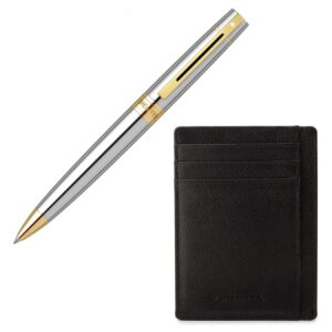 Подаръчен комплект Sheaffer Medalist, химикалка модел 300 и калъф за карти