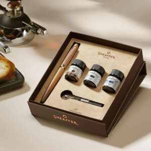 Комплект Sheaffer Coffee Edition, писалка VFM с три мастила Комплект Sheaffer Coffee Edition, писалка VFM с три мастила