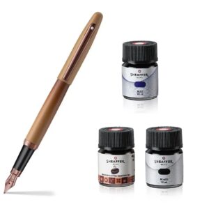 Комплект Sheaffer Coffee Edition, писалка VFM с три мастила Комплект Sheaffer Coffee Edition, писалка VFM с три мастила