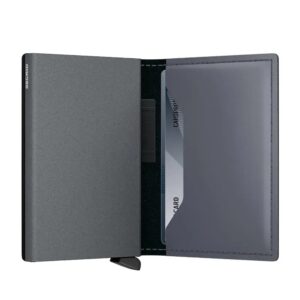 Портфейл Secrid Bandwallet Matte Grey & Black, с RFID защита