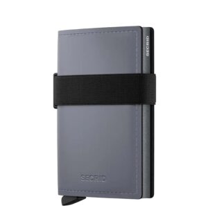 Портфейл Secrid Bandwallet Matte Grey & Black, с RFID защита