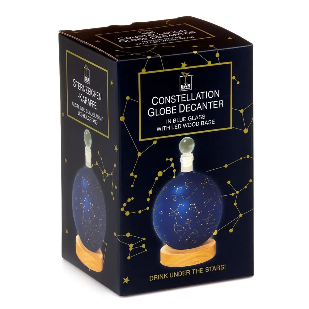 Декантер Mikamax Constellation Globe, с LED осветление, 750 мл - Image 4