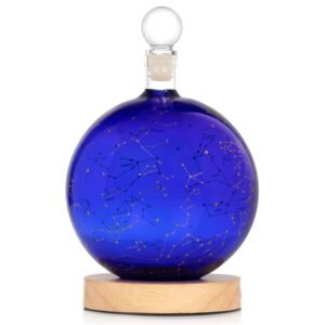 Декантер Mikamax Constellation Globe, с LED осветление, 750 мл Декантер Mikamax Constellation Globe, с LED осветление, 750 мл
