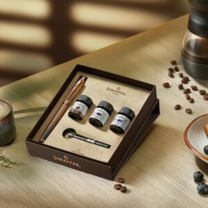 Комплект Sheaffer Coffee Edition, писалка 100 с три мастила
