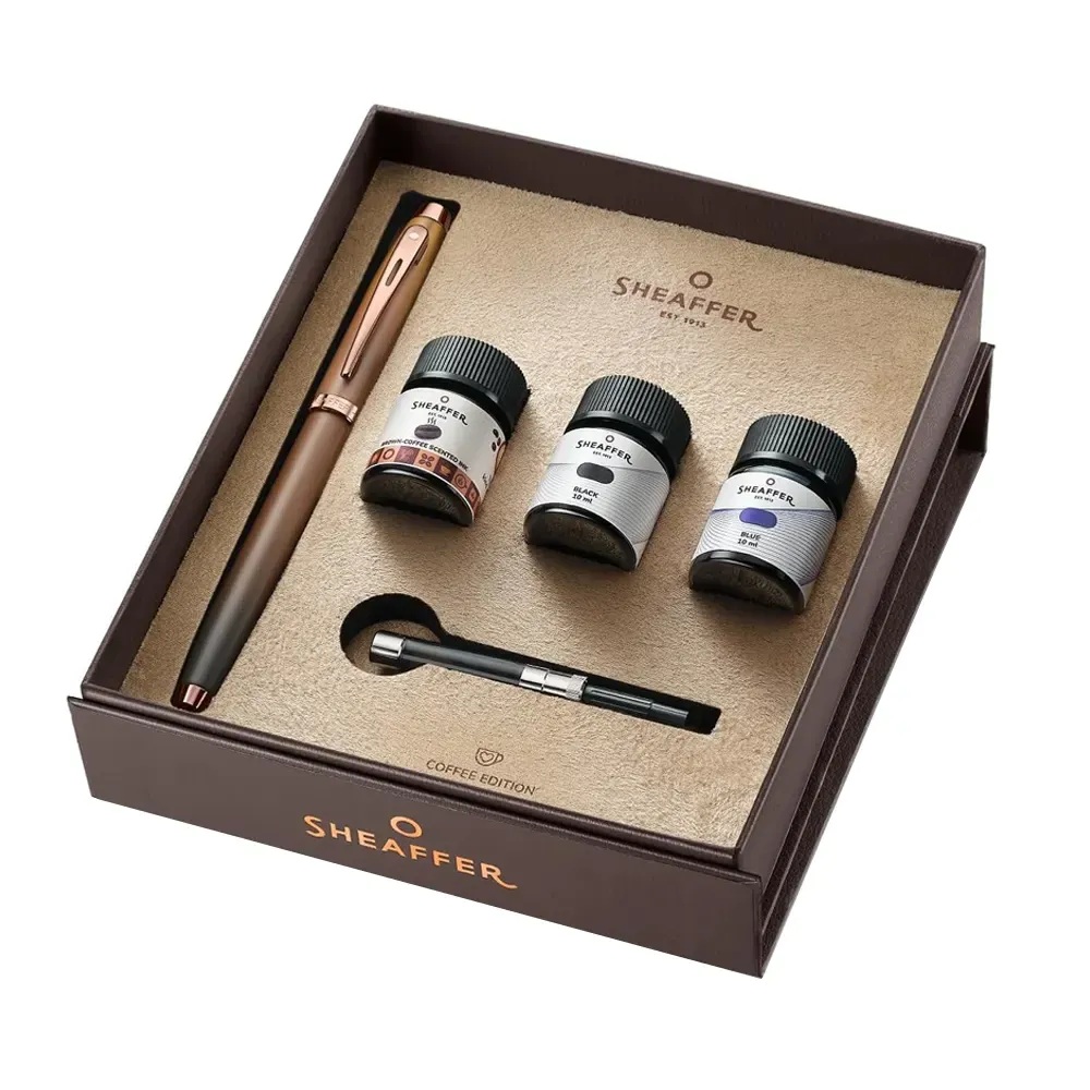 Комплект Sheaffer Coffee Edition, писалка 100 с три мастила - Image 3