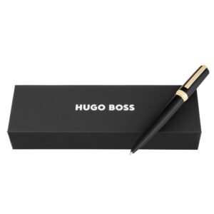 Химикалка HUGO BOSS Double B, Arche Black & Gold