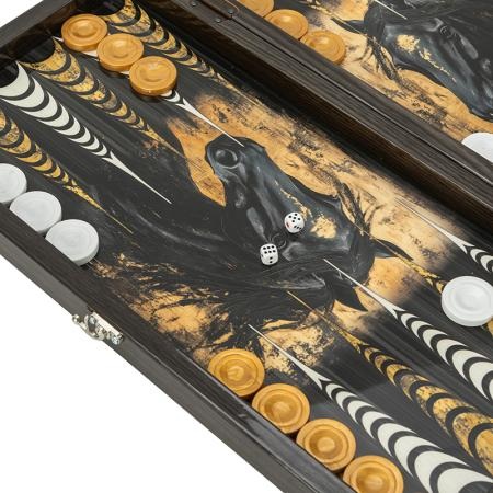 Луксозна табла Horse XXL Tabla®, 50 см, с художествен портрет на кон - Image 4