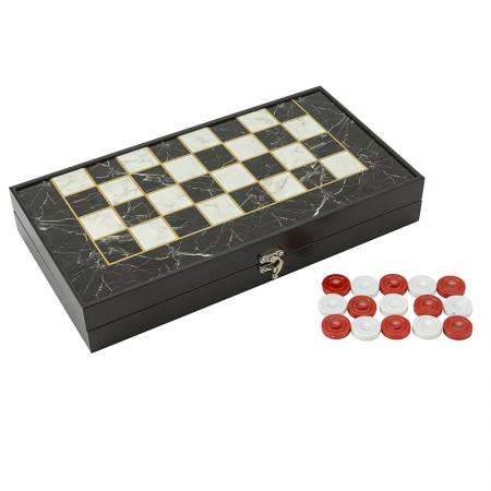 Луксозна табла Black Marble L Tabla®, 42 см, с мраморен ефект - Image 2
